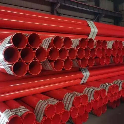 玉树涂塑钢管的摩擦阻力比较小的原因